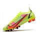 New Nike Mercurial Vapor 14 Elite AG Volt Bright Crimson Black