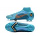 Nike Mercurial Superfly 8 Elite DF FG Blueprint - Chlorine Blue Laser Orange Marina
