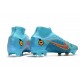 Nike Mercurial Superfly 8 Elite DF FG Blueprint - Chlorine Blue Laser Orange Marina