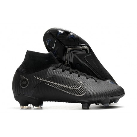 Nike Mercurial Superfly 8 Elite DF FG All Black