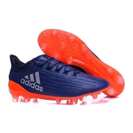 New 2016 adidas X 16.1 FG Firm Ground Soccer Boots Blue Orange