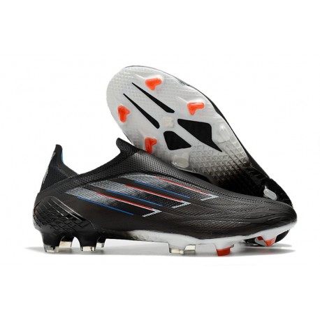 adidas X Speedflow+ FG News Core Black White Vivid Red