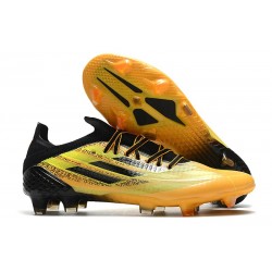 adidas X Speedflow.1 FG Boots Solar Gold Core Black Bright Yellow