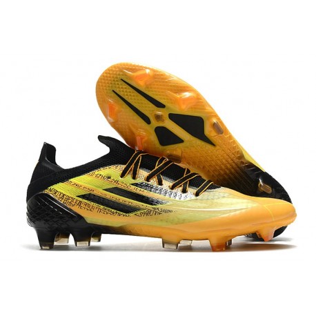 adidas X Speedflow.1 FG Boots Solar Gold Core Black Bright Yellow