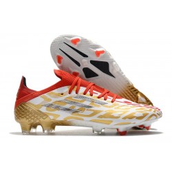 adidas X Speedflow.1 FG Boots Gold Red White
