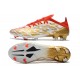 adidas X Speedflow.1 FG Boots Gold Red White