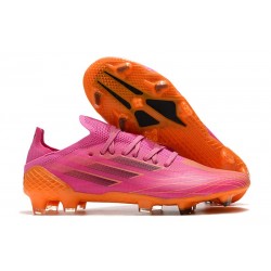 adidas X Speedflow.1 FG Boots Pink Orange