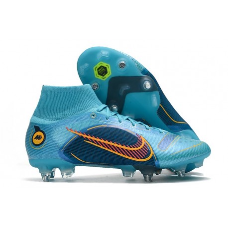 Nike Mercurial Superfly VIII Elite SG Blueprint - Chlorine Blue Marina
