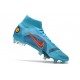 Nike Mercurial Superfly VIII Elite SG Blueprint - Chlorine Blue Marina
