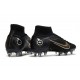 Nike Mercurial Superfly VIII Elite SG Pro Shadow - Black Gold Silver