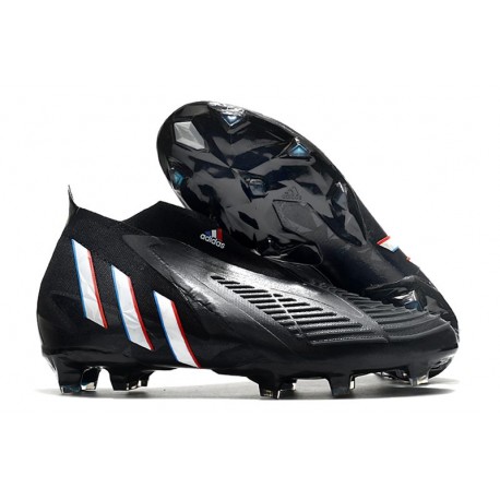 adidas Predator Edge+ FG News Boots Core Black White Vivid Red
