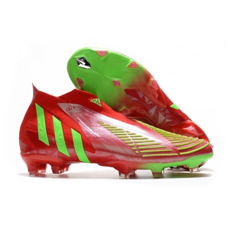 adidas Predator Edge+ FG News Boots Green Red