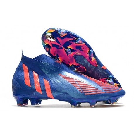 adidas Predator Edge+ FG News Boots Hi Res Blue Turbo