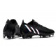 adidas Predator Edge.1 FG Low Cleat Darkness - Core Black White Vivid Red