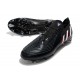 adidas Predator Edge.1 FG Low Cleat Darkness - Core Black White Vivid Red