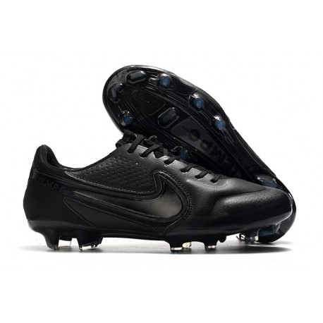 New Nike Tiempo Legend IX Elite FG All Black