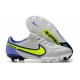 New Nike Tiempo Legend IX Elite FG Grey Fog Volt Sapphire