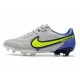 New Nike Tiempo Legend IX Elite FG Grey Fog Volt Sapphire