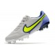 New Nike Tiempo Legend IX Elite FG Grey Fog Volt Sapphire