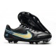 New Nike Tiempo Legend IX Elite FG Black Gold Blue