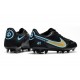 New Nike Tiempo Legend IX Elite FG Black Gold Blue