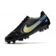 New Nike Tiempo Legend IX Elite FG Black Gold Blue