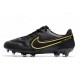 New Nike Tiempo Legend IX Elite FG Black Metallic Dark Grey Anthracite