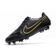 New Nike Tiempo Legend IX Elite FG Black Metallic Dark Grey Anthracite