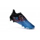 Top adidas X 16+ Purechaos FG Football Cleats Black Shock Blue