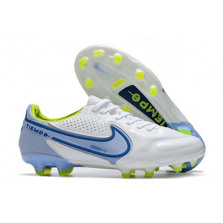 New Nike Tiempo Legend IX Elite FG White Blue