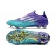 adidas X Speedflow+ FG News Purple Rush Silver Metallic Mint Rush