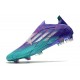 adidas X Speedflow+ FG News Purple Rush Silver Metallic Mint Rush