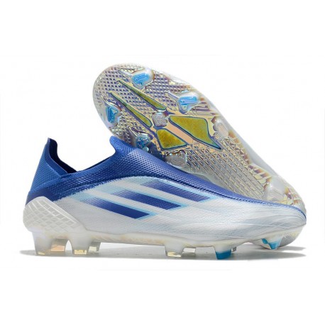 adidas X Speedflow+ FG News White Legacy Indigo Sky Rush