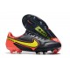 New Nike Tiempo Legend IX Elite FG Black Yellow Red