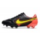 New Nike Tiempo Legend IX Elite FG Black Yellow Red
