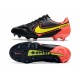 New Nike Tiempo Legend IX Elite FG Black Yellow Red