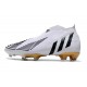 adidas Predator Edge+ FG News Boots White Black Gold