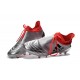 Top adidas X 16+ Purechaos FG Football Cleats Silver Black Red