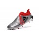 Top adidas X 16+ Purechaos FG Football Cleats Silver Black Red