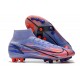 Nike Mercurial Superfly 8 Elite DF AG Nike Mercurial Superfly 8 Elite DF AG Mbappe Light Thistle Metallic Silver