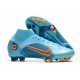 Nike Mercurial Superfly 8 Elite DF AG Blueprint - Chlorine Blue Laser Orange Marina