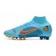 Nike Mercurial Superfly 8 Elite DF AG Blueprint - Chlorine Blue Laser Orange Marina