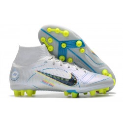 Nike Mercurial Superfly 8 Elite DF AG Grey Blackened Blue