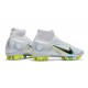 Nike Mercurial Superfly 8 Elite DF AG Grey Blackened Blue