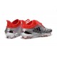 Top adidas X 16+ Purechaos FG Football Cleats Silver Black Red