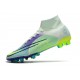 Nike Mercurial Superfly 8 Elite DF AG Dream Speed 5 - Barely Green Volt Electro Purple