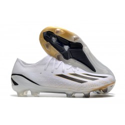 adidas X Speedportal.1 FG Cleat White Gold Black