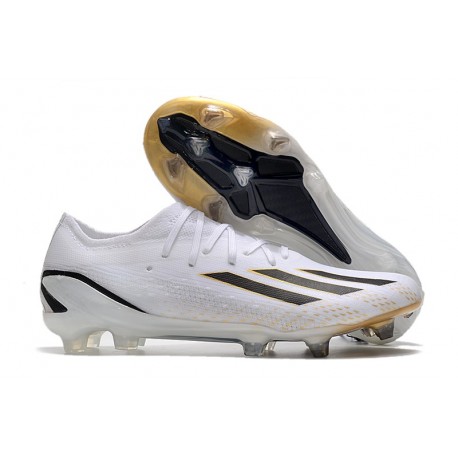 adidas X Speedportal.1 FG Cleat White Gold Black