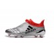 Top adidas X 16+ Purechaos FG Football Cleats Silver Black Red