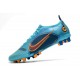 New Nike Mercurial Vapor 14 Elite AG Blueprint - Chlorine Blue Laser Orange Marina